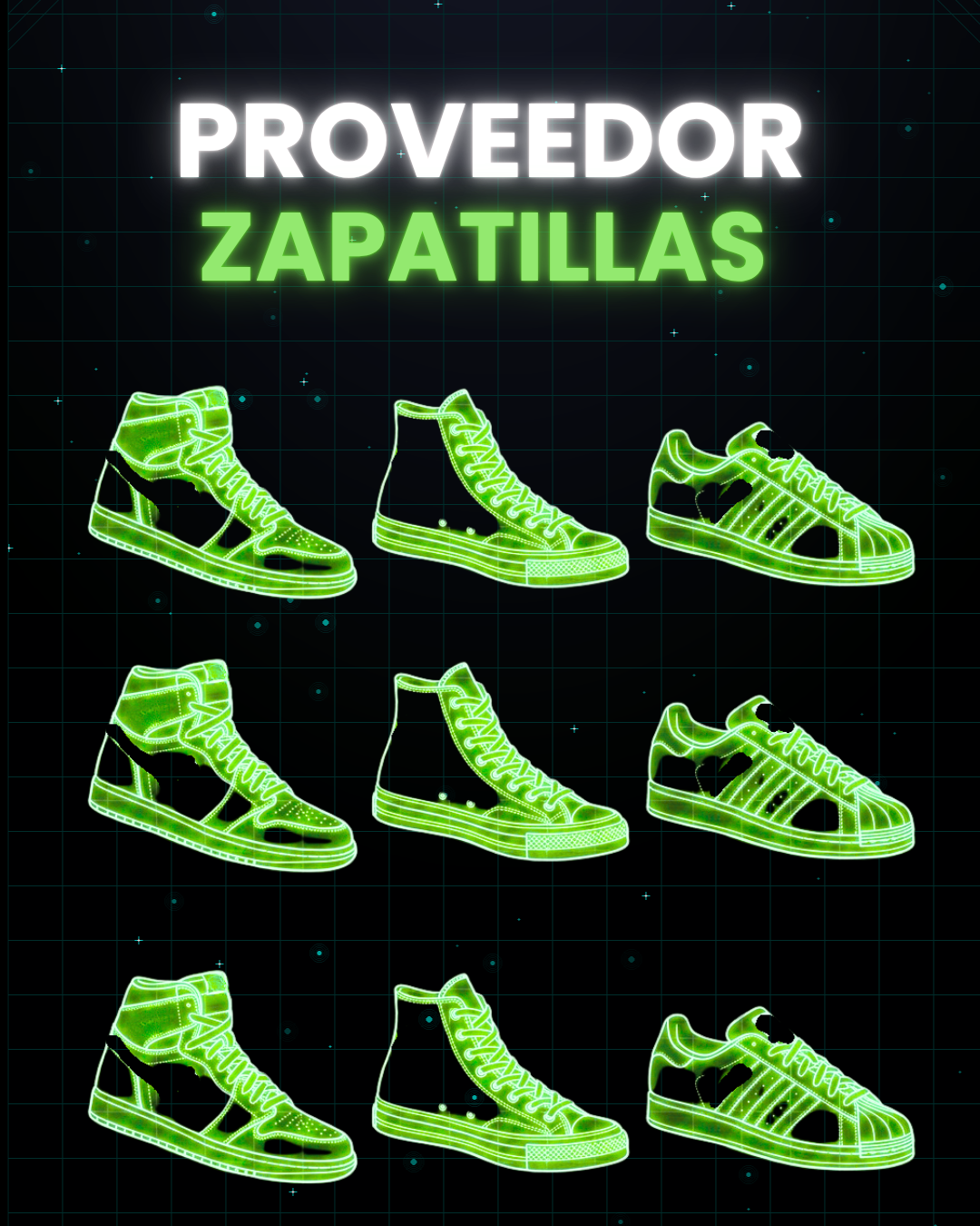 PROVEEDOR ZAPATILLAS